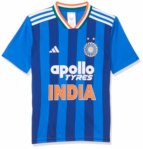 adidas India T20 World Cup Fan Jersey Size 152 Blue