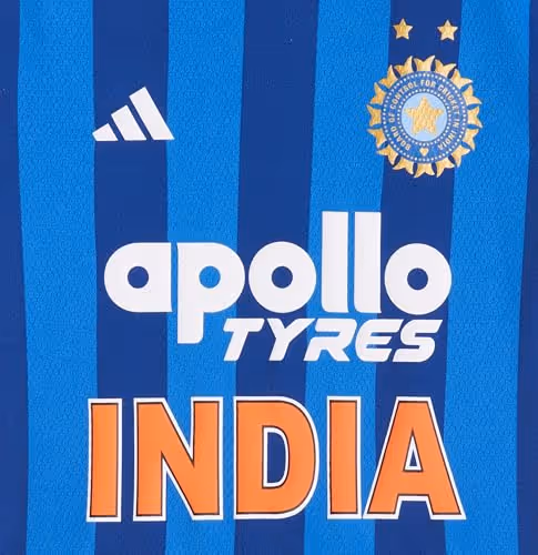 adidas India T20 World Cup Fan Jersey Size 152 Blue