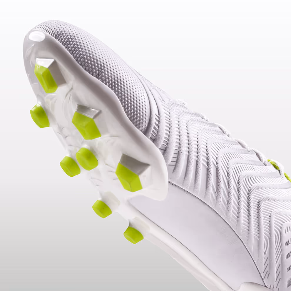 Nivia Safari Football Studs White/Green Size 11
