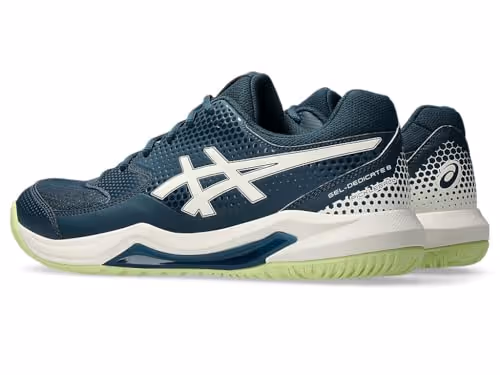 ASICS Gel-Dedicate 8 Lawn Tennis Shoes Blue/White Size 10