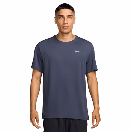 Nike Miler Men's Dri-FIT Short-Sleeve Running Top University Red Size XXL
