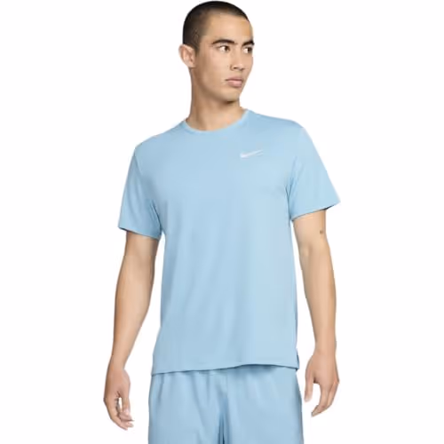 Nike Miler Men's Dri-FIT Short-Sleeve Running Top Midnight Navy Size XXL