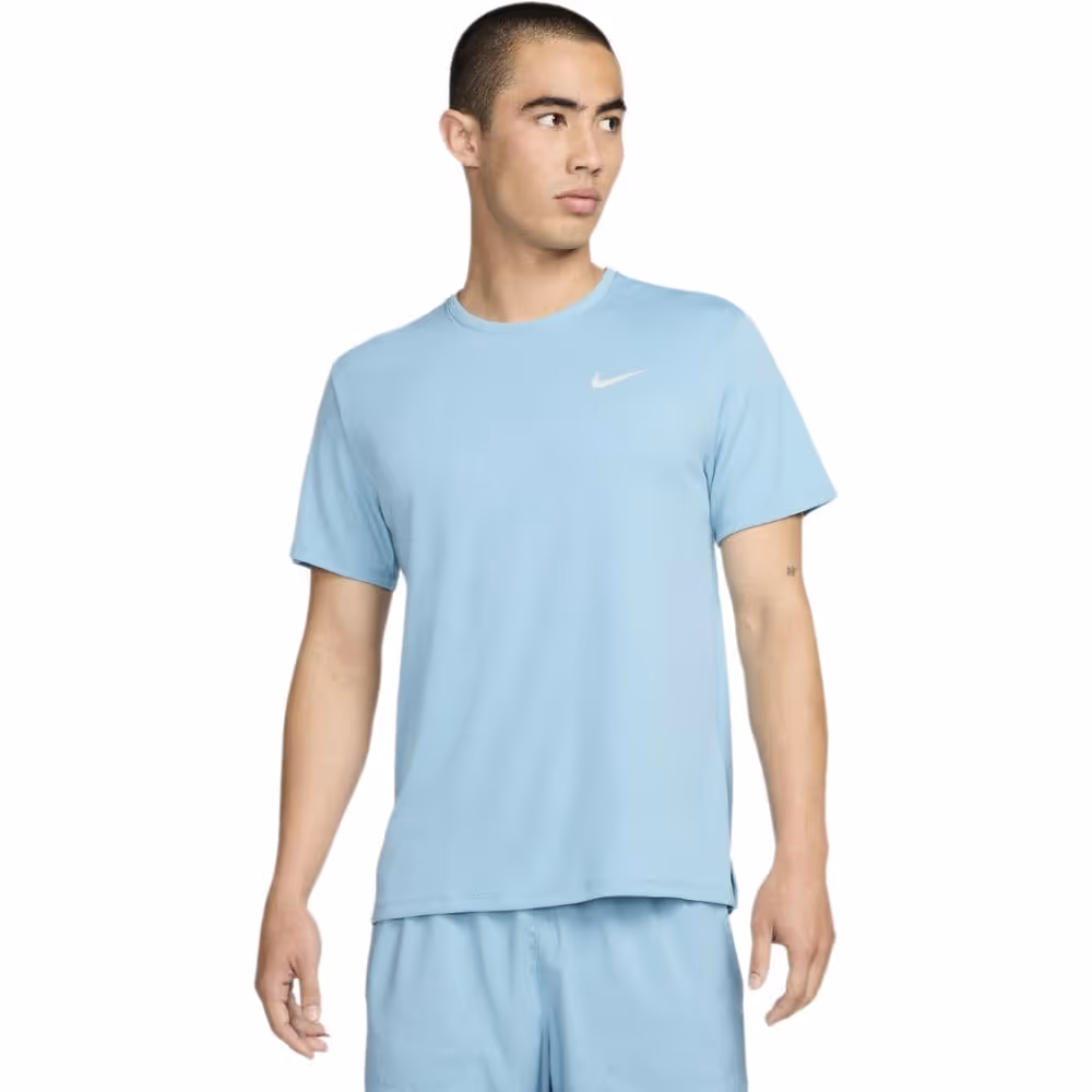 Nike Miler Men's Dri-FIT Short-Sleeve Running Top Midnight Navy Size XXL