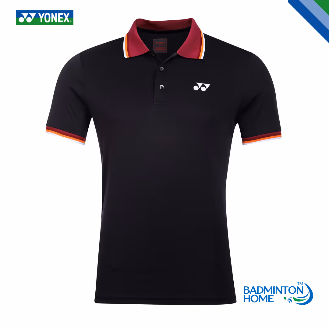 Yonex Men's Badminton T-Shirt Jet Black Size S