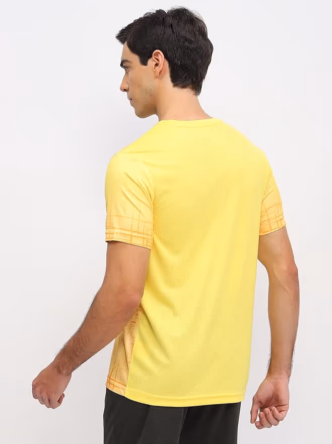 Yonex Men's Badminton T-Shirt Lemon Zest Size XL